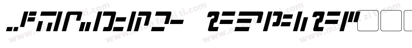 Modern Italic字体转换